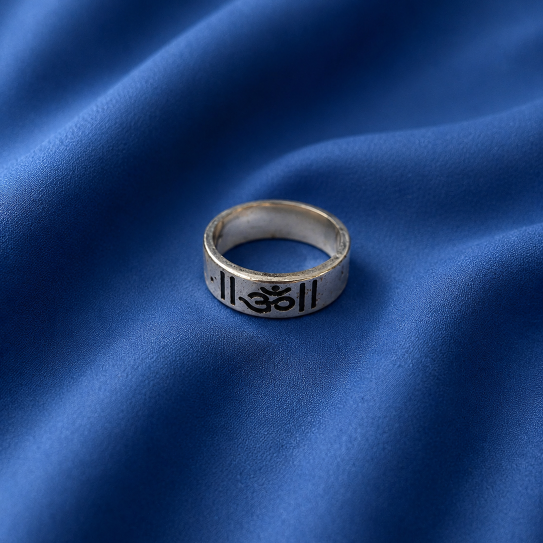 Boys Silver Band Ring